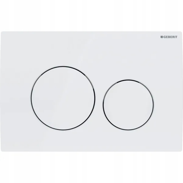 Splachovací tlačítko Geberit Delta 20 Bílé