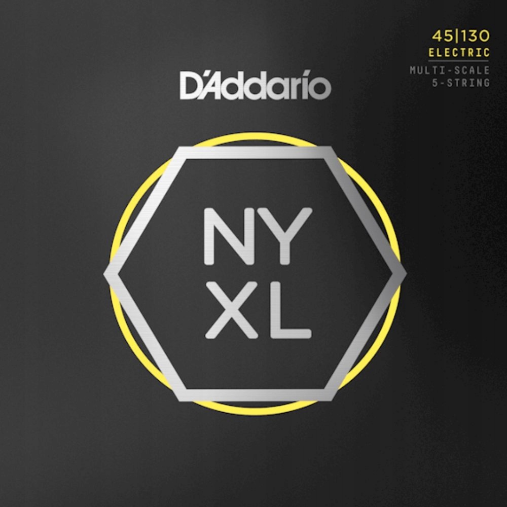 Struny D'addario Nickel Wound Nyxl (45-130) Ms 5s.