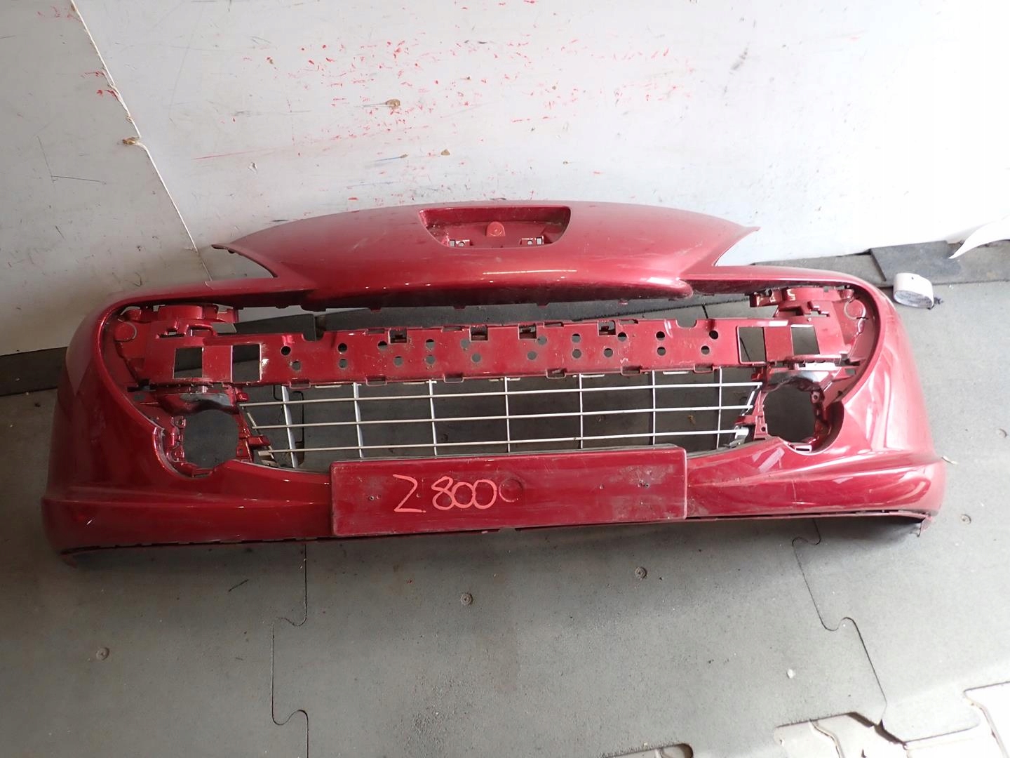 nárazník předek přední PEUGEOT 207 2006-2009 9654356877