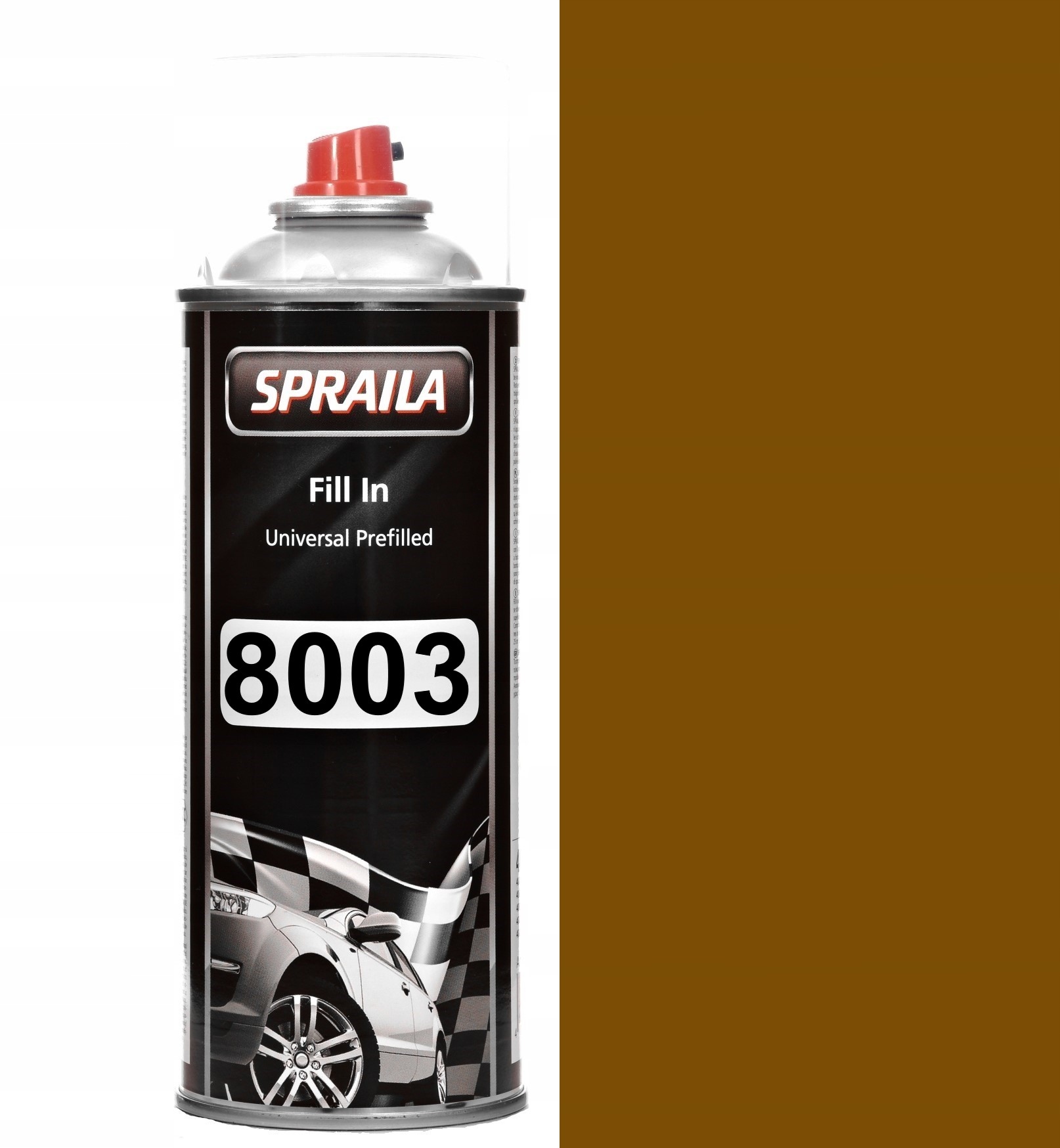 Ral 8003 Półpołysk Clay Brązowy Vinylo Akryl Lakier Farba Spray 400ML