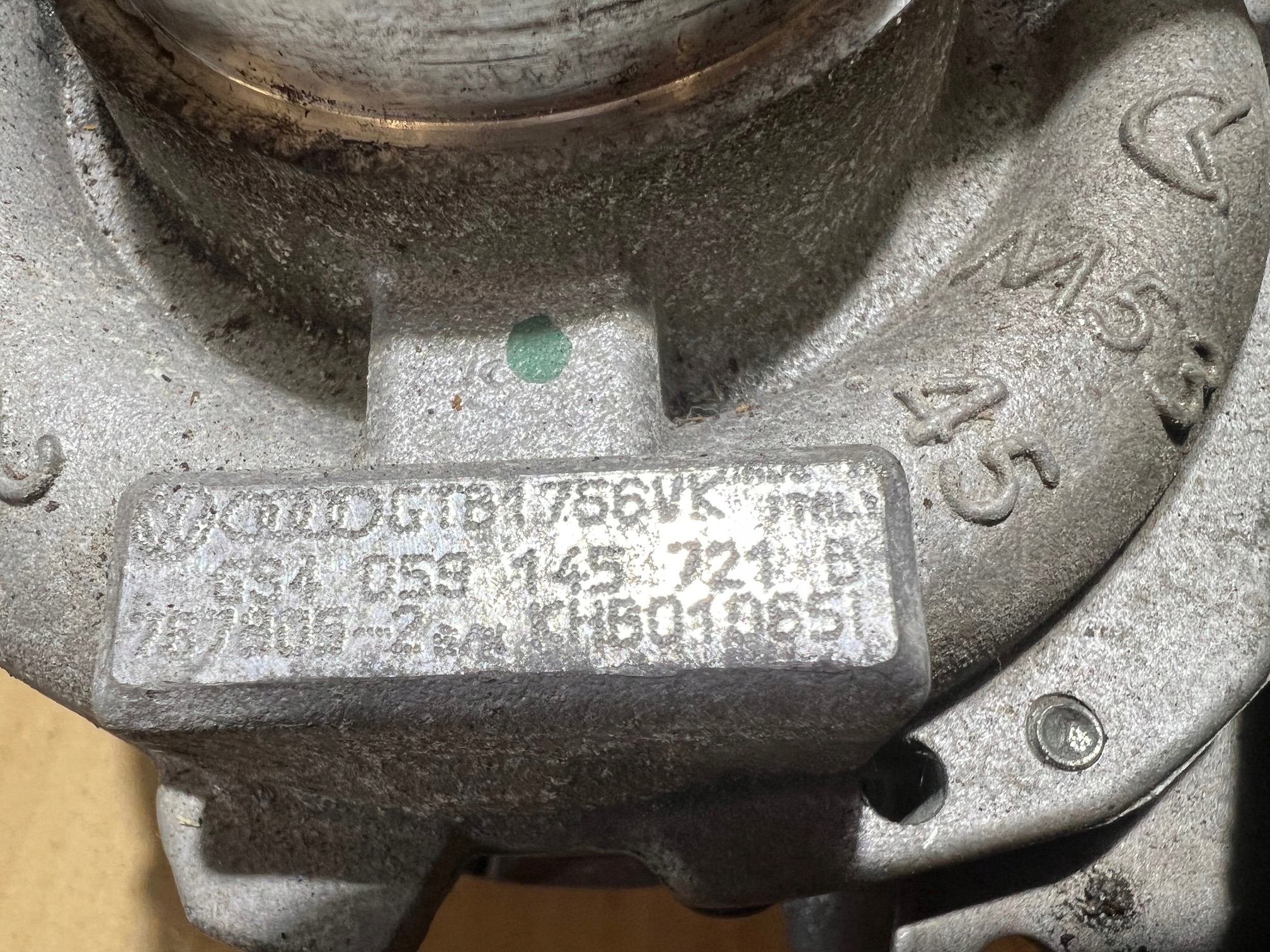AUDI A5 8T A4 B8 2.7 TDI turbo TURBINA TURBO 059145721B