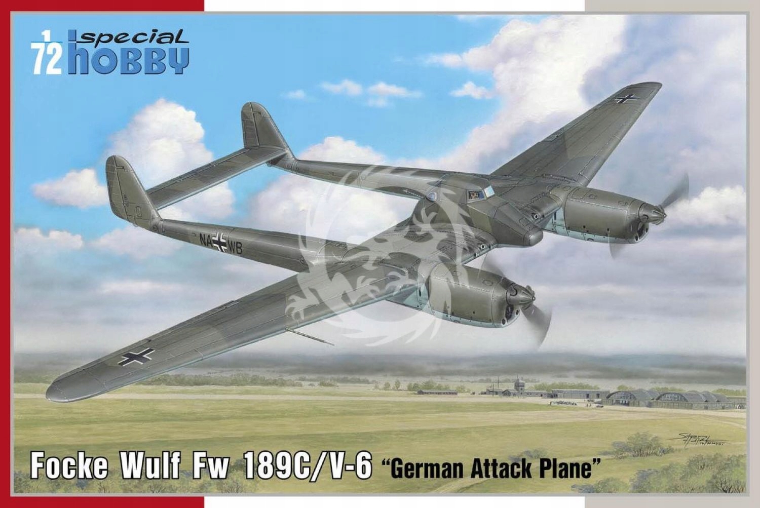 Focke Wulf Fw 189C V-6 Special Hobby SH72432 měřítko 1/72