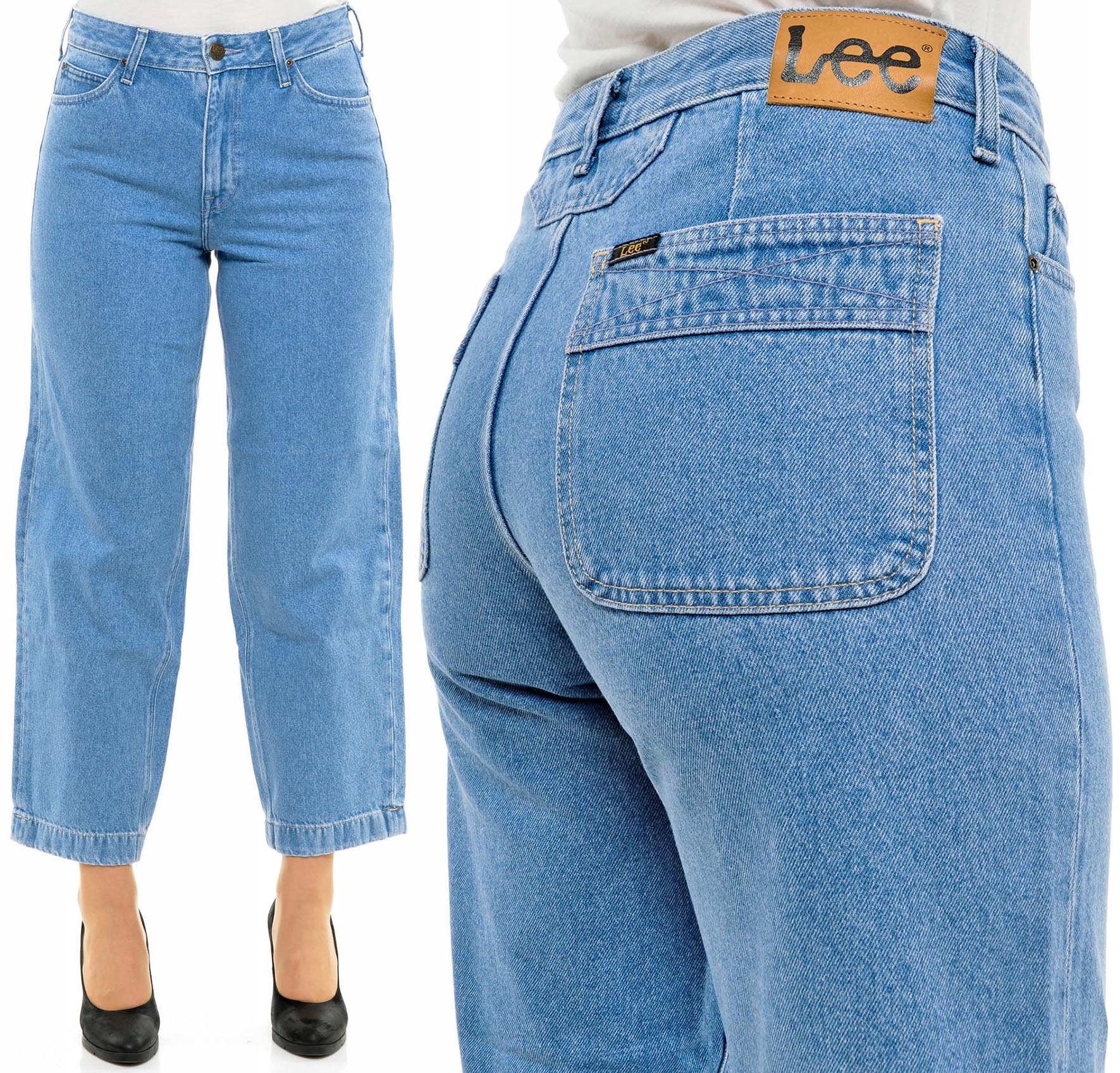 

Lee spodnie High blue Wide Leg Variation W28 L33