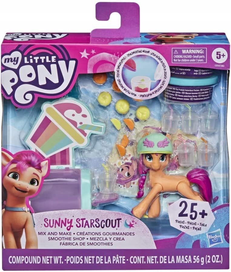

My Little Pony Wózek Smoothie Sunny Ciastolina