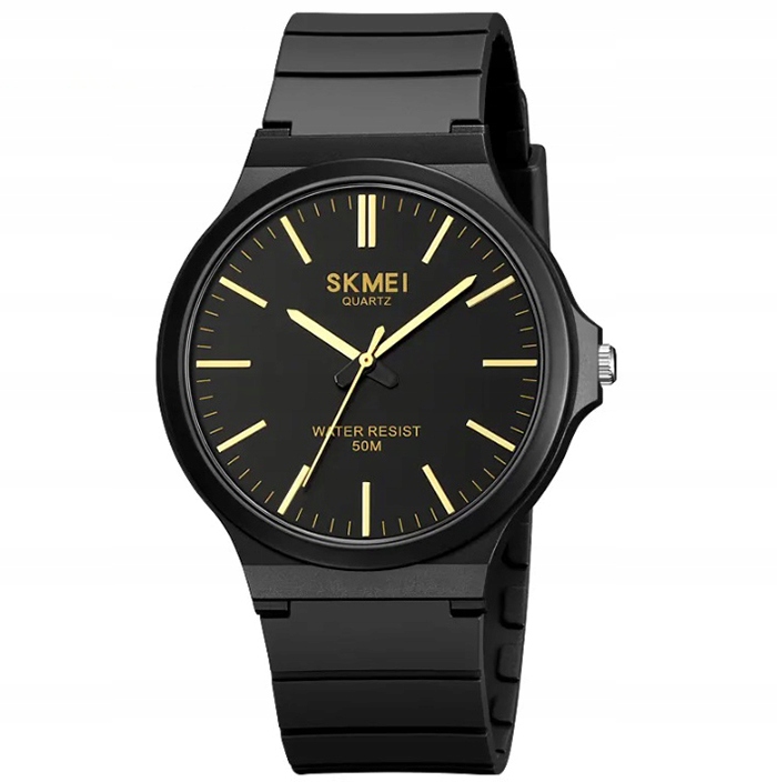 Zegarek męski SKMEI analogowy pasek skóra Model 118901ac