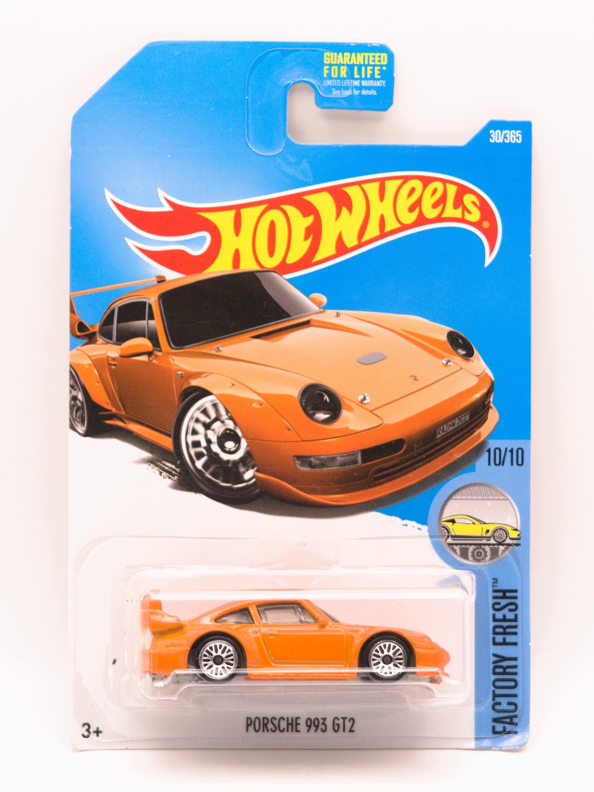 Hot Wheels Porsche 993 GT2 Pomarańczowy Idealny!