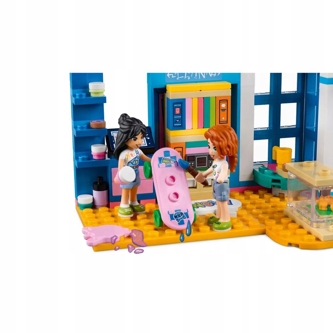LEGO FRIENDS POKÓJ LIANN Z HEARTLAKE GEKON PŁAZ Wiek dziecka 6 lat +
