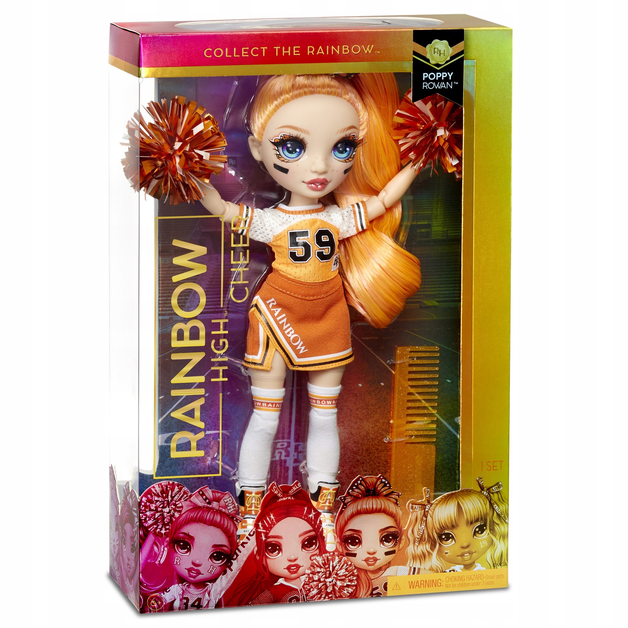 

Rainbow High Cheer Doll Poppy Rowan 572046