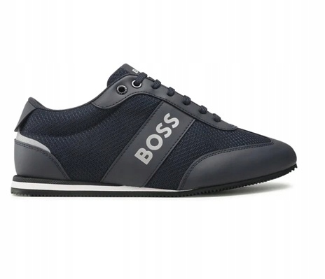 Boty Hugo Boss Rusham modré pánské tenisky 46