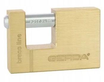 Gerda mosazný visací zámek Kmt T9010A