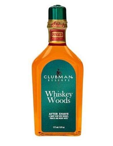 Clubman voda po holení whiskey woods 177 ml