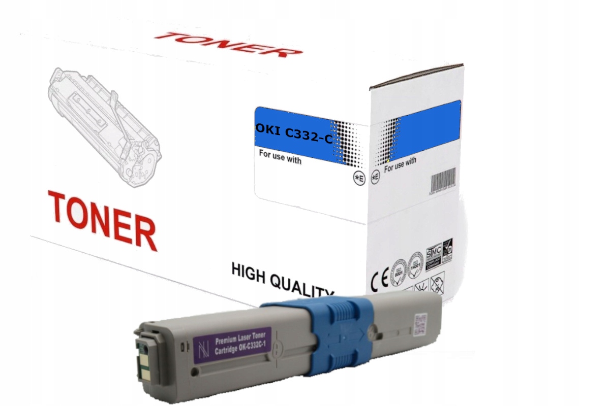 

Toner Do Oki C332 MC363 XL Nowy Cmyk