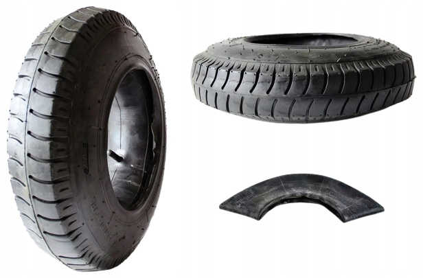 OPONA Z DĘTKA DO TACZKI 4.80/4.00-8 WÓZKA 6 PR SOLIDNA MOCNA