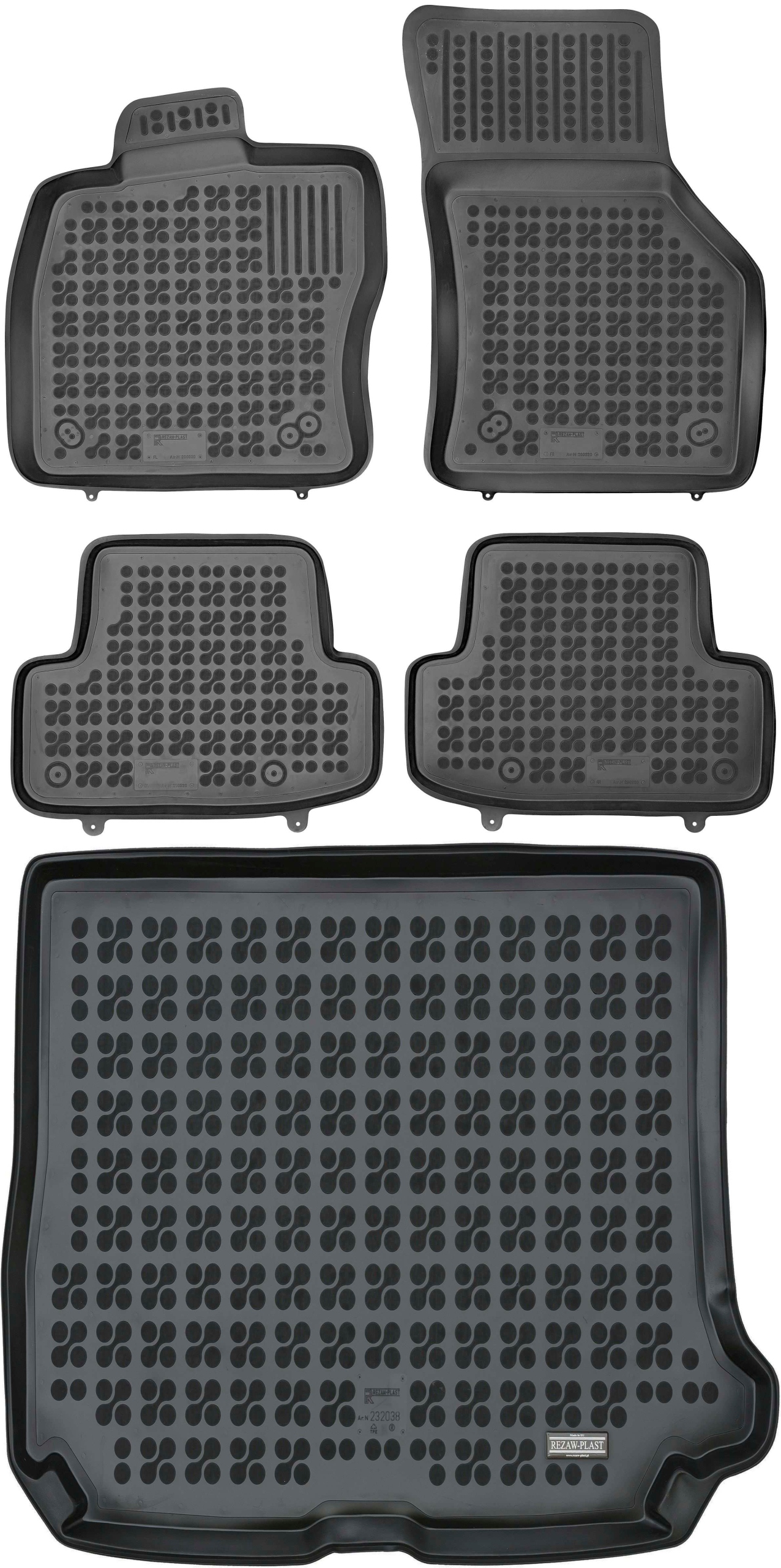 Коврики Резав-Пластик резиновые 232038+200320 5 el.