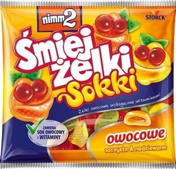 24 Sztuki Storck Śmiejżelki Sokki Owocowe 90G