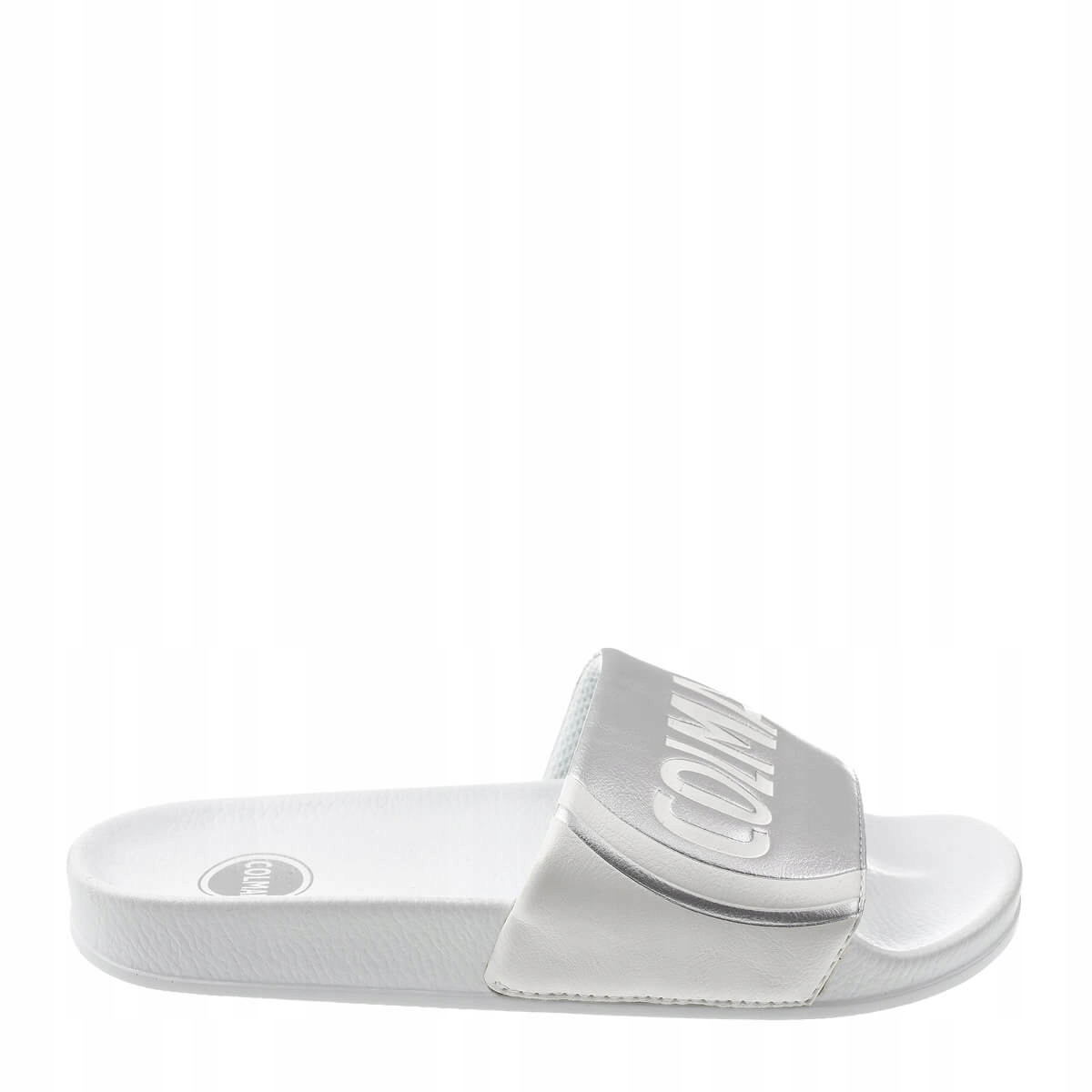 Nazouváky pantofle Colmar Slipper Logo 36, stříbrná, Pláž/bazén