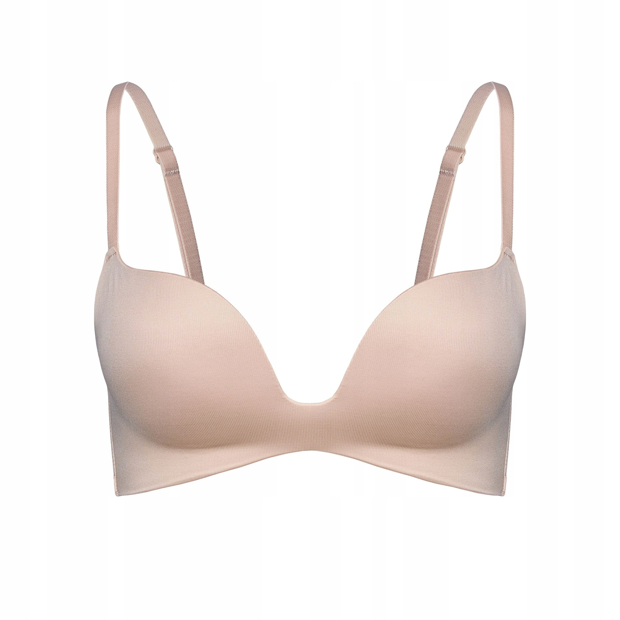 Biustonosz push-up Shapy Esotiq beżowy 70B