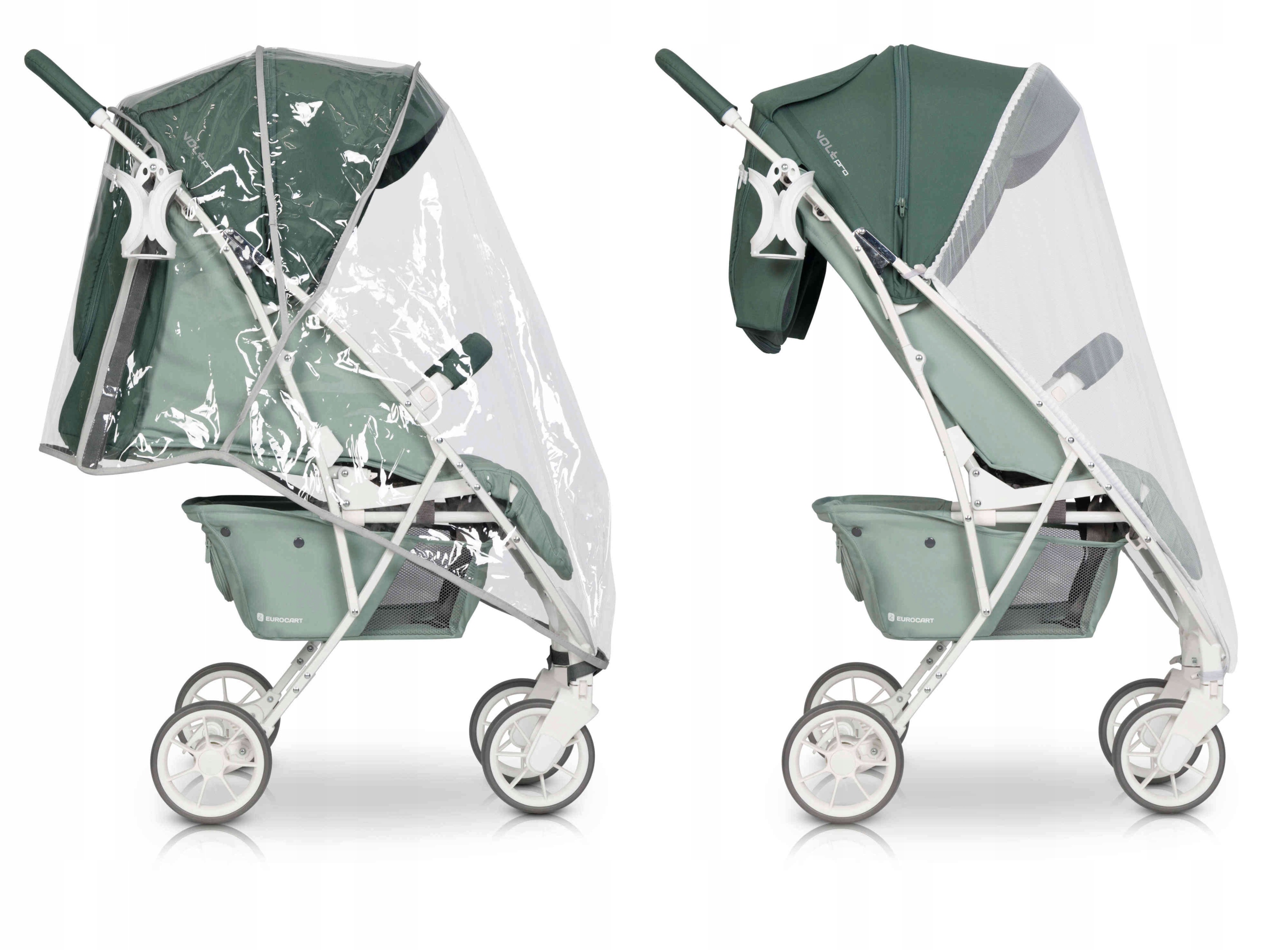 Wózek Euro-Cart Volt Pro!TORBA GRATIS ! NEW Pearl Składanie na płasko