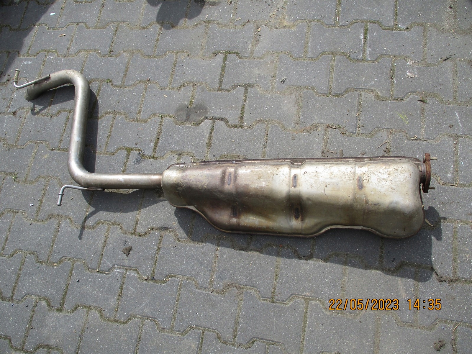 muffler, exhaust VW GOLF 7 5G0 5Q0119M