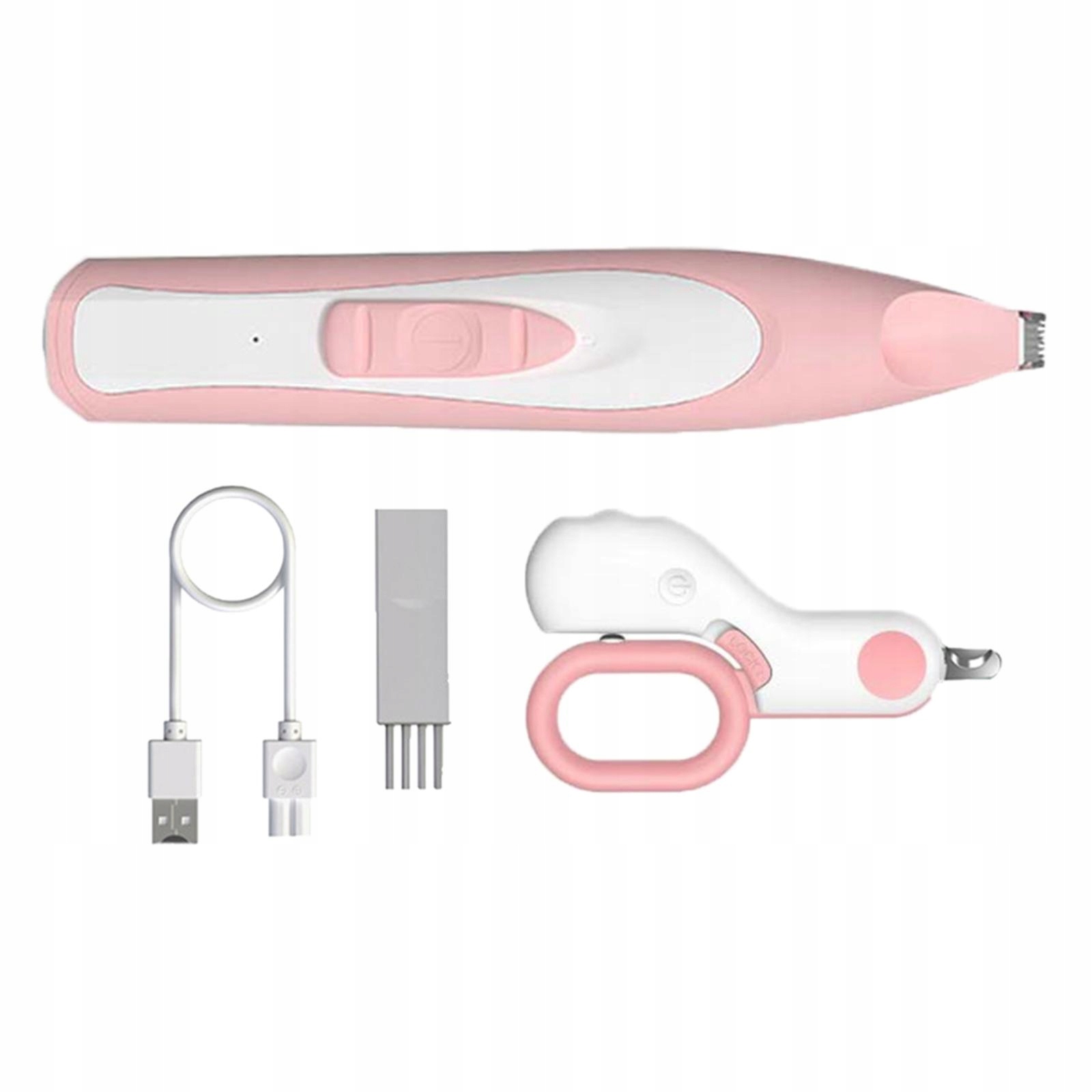 Trymer LED dla psa i kota dla zwierząt domowych, łap, oczu, uszu z