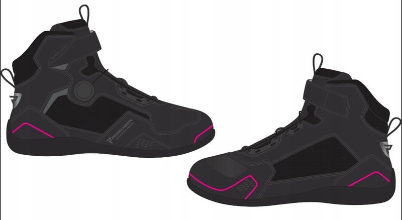 BUTY REBELHORN SPARK II LADY BLACK/PINK [Rozmiar: 38]