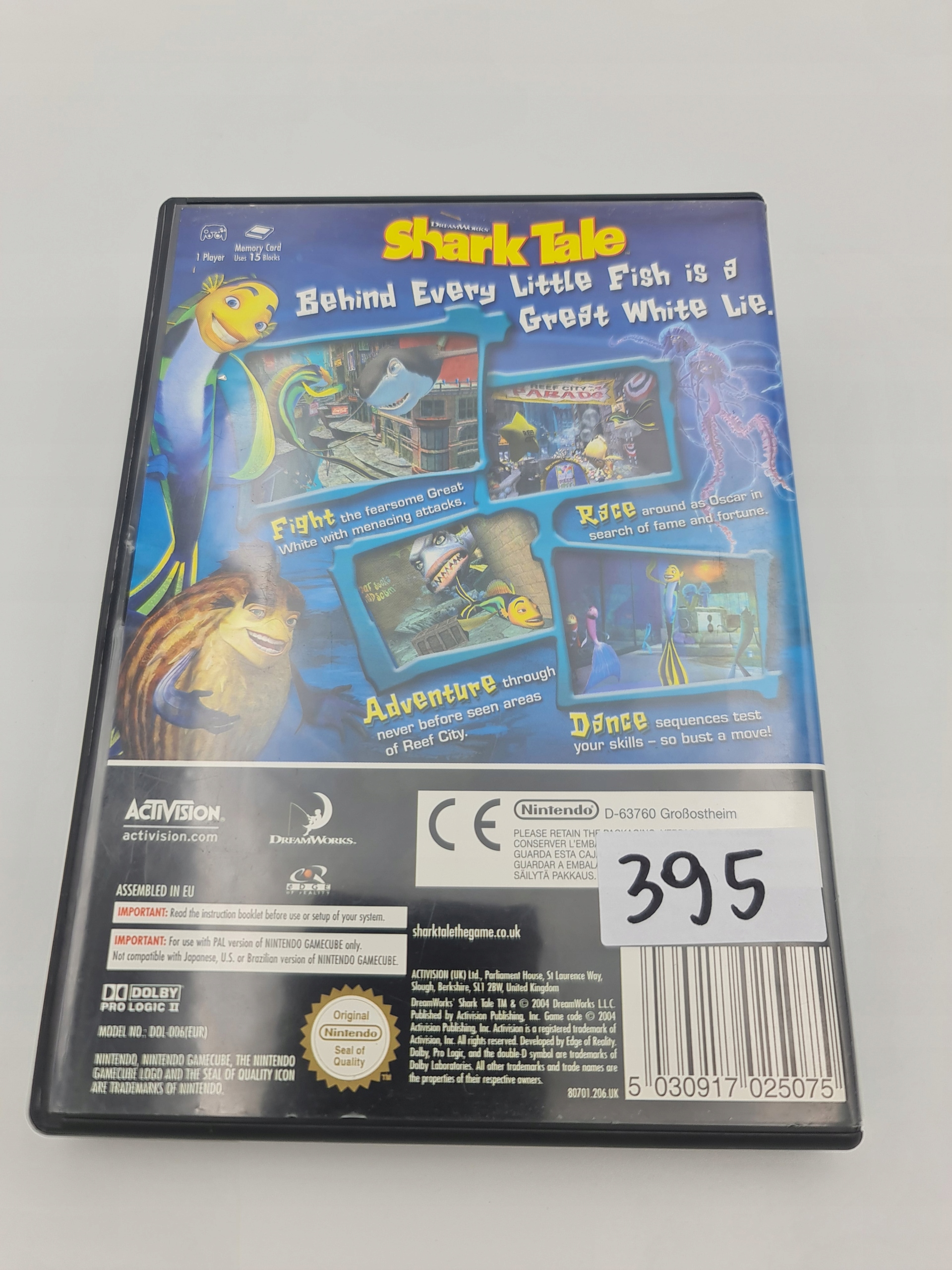 NINTENDO GAMECUBE SHARK TALE Platforma Nintendo GameCube