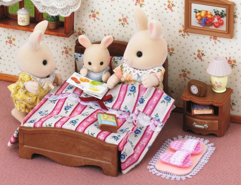Sylvanian Families | Łóżko podwójne 5019 Marka EPOCH
