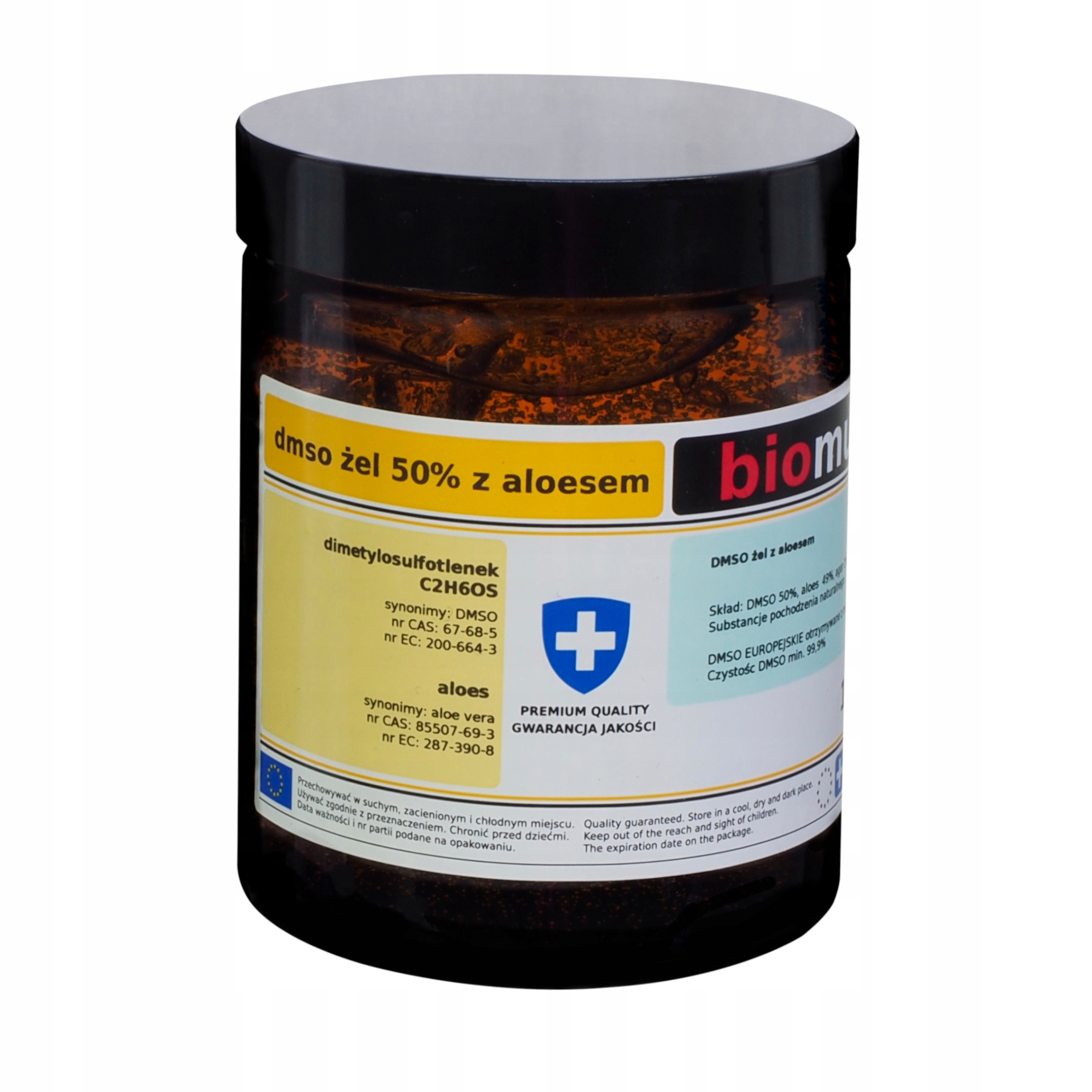 

Dmso Żel 50% Z Aloesem Biomus 180ml produkt z Ue