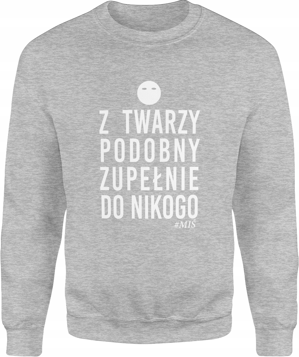 

Bluza Z Nadrukiem Miś Męska Śmieszna Napisami XL