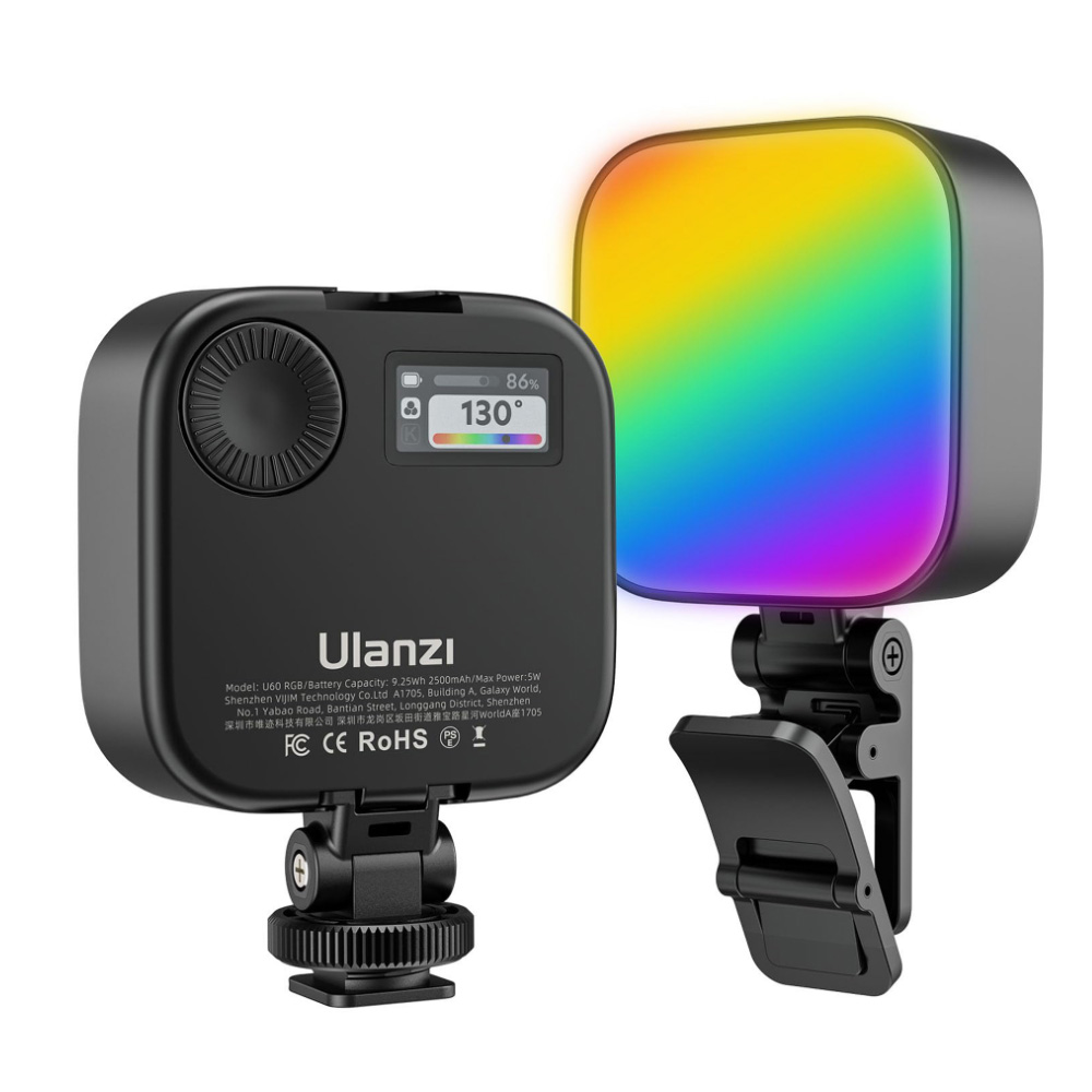Lampa LED Ulanzi U60 RGB czarna magnetyczna