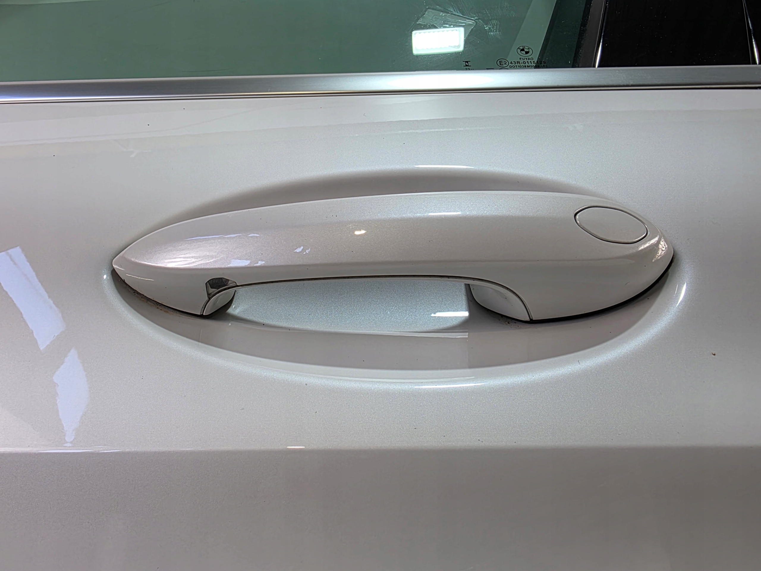 door left front BMW X5 G05 LCI A96 MINERALWEISS