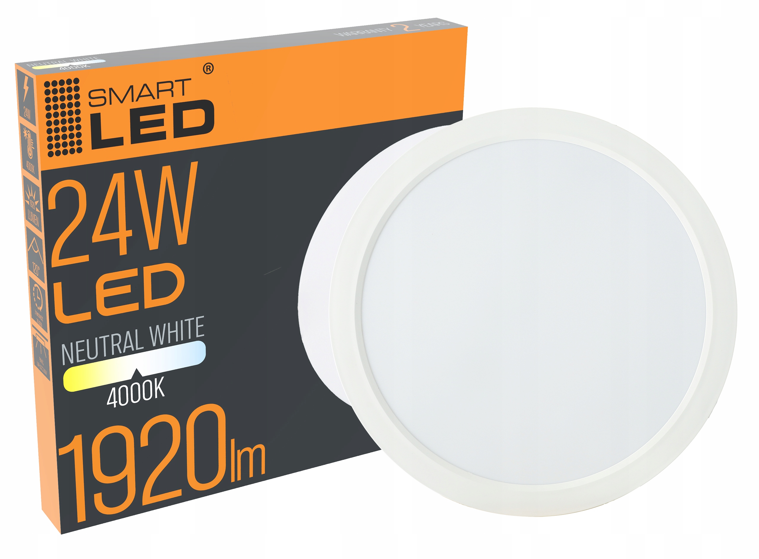 

Panel Led Podtynkowy Plafon Sufitowy 24W