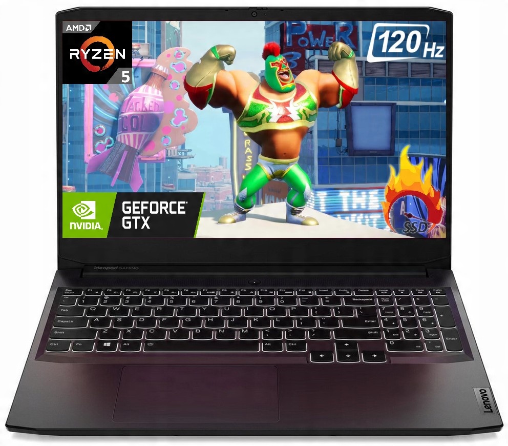 

Lenovo Gaming R5 15' 120Hz 16GB SSD512 GTX1650 W11