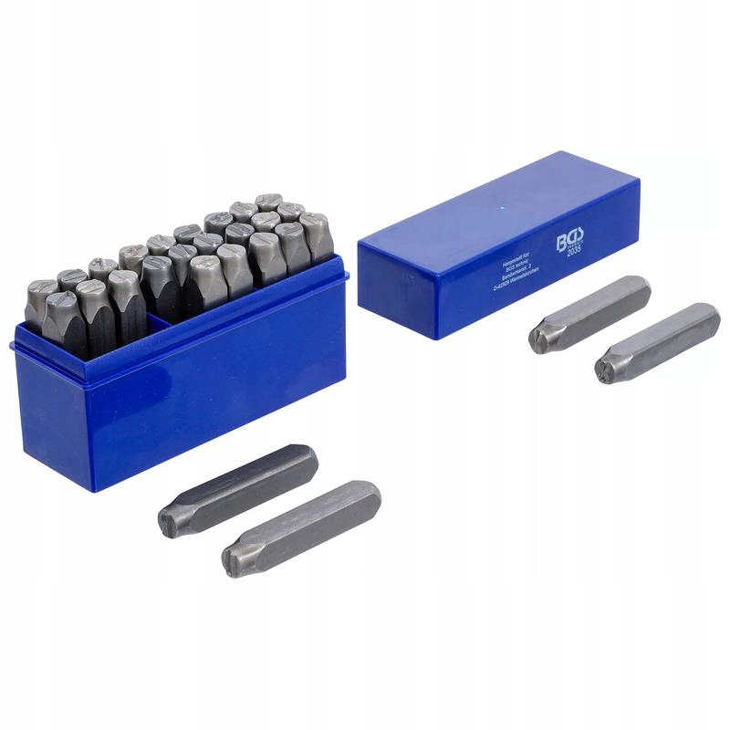 Písmena pro vypichování 10 mm, Bgs 2035