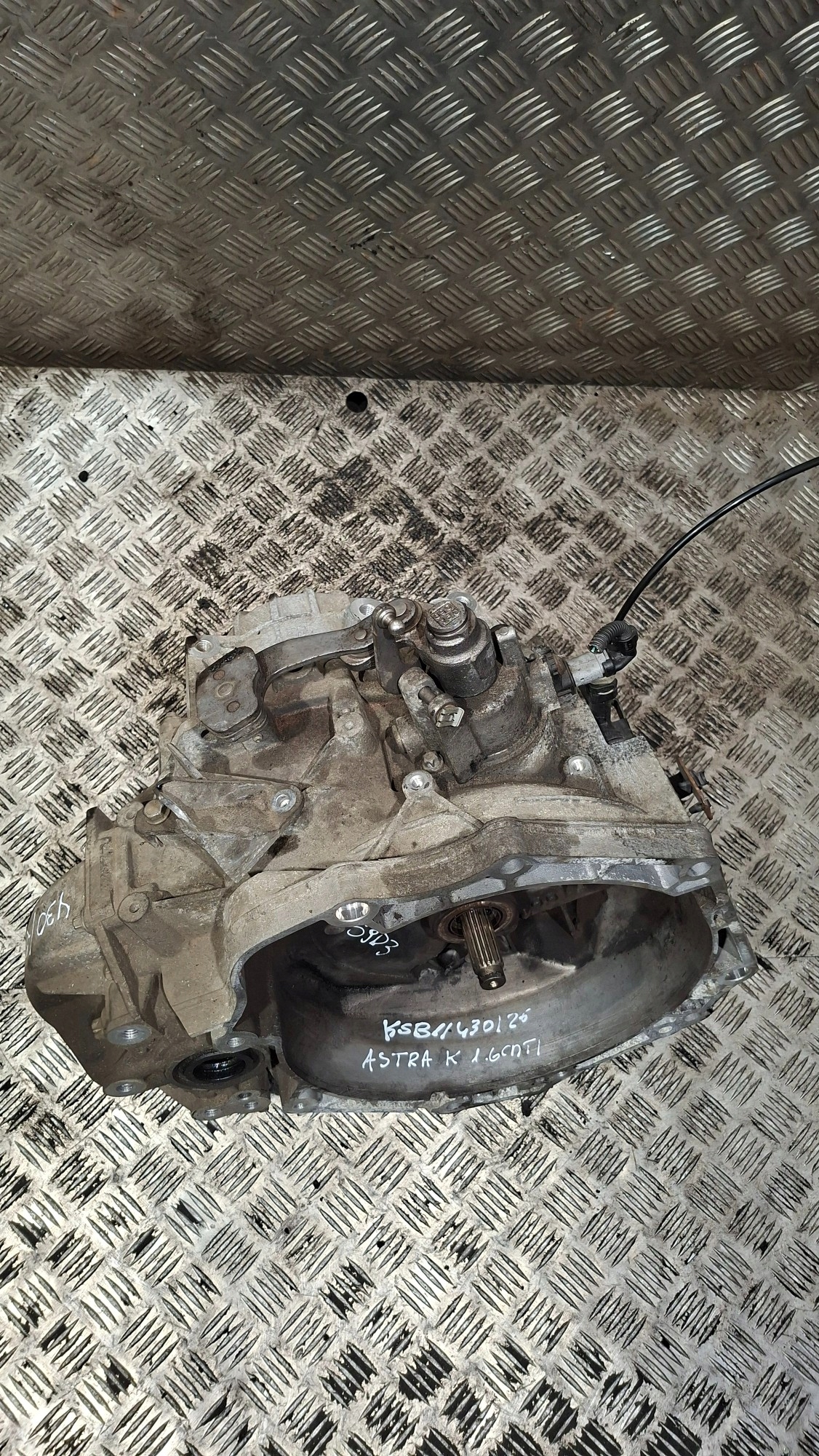 gearbox, OPEL ASTRA K 1.6CDTI
