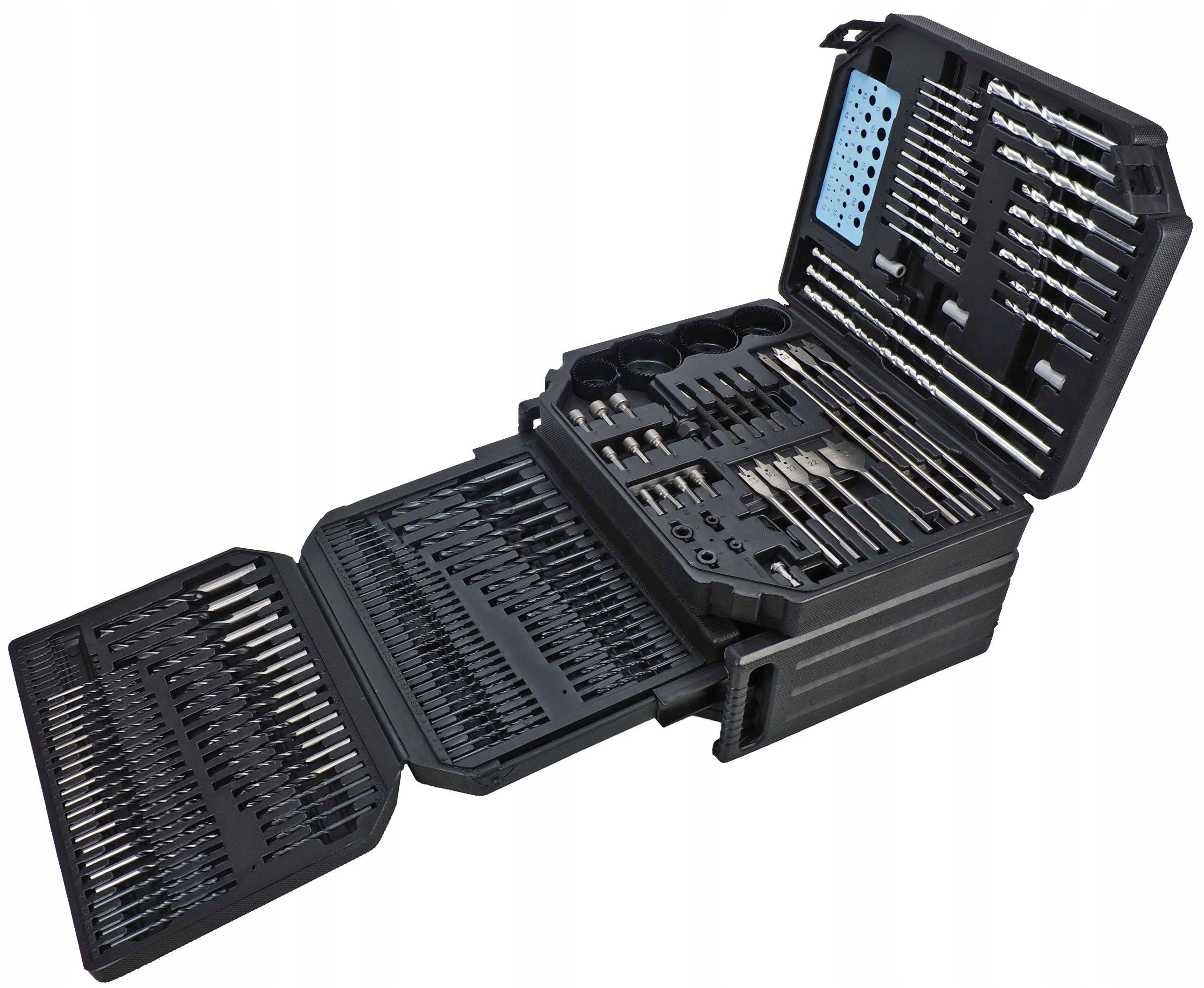 ZESTAW WIERTŁA DŁUTA BITY OTWORNICE 300 EL WALIZKA Marka Falon-Tech