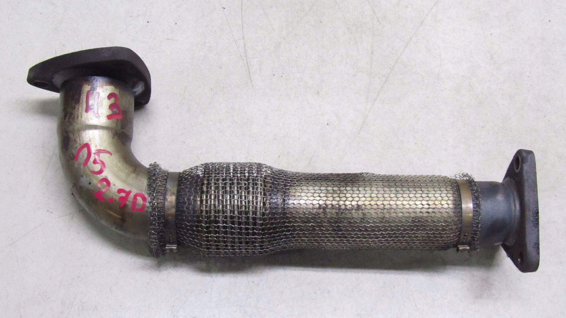 158/043 - AUDI A5 8T 2.7 труба труба EGR 07-10 43