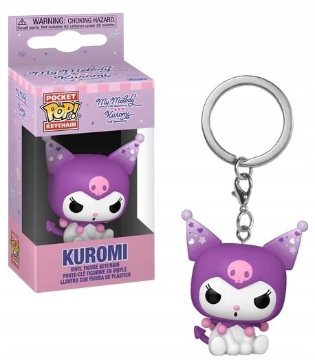 Funko Pop Hello Kitty: Keychain Kuromi 20th Anniversary