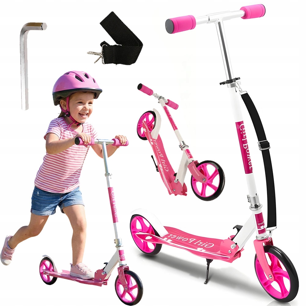 Hulajnoga Dziecięca Regulowana Wysokość Hamulec Antypoślizgowa Do