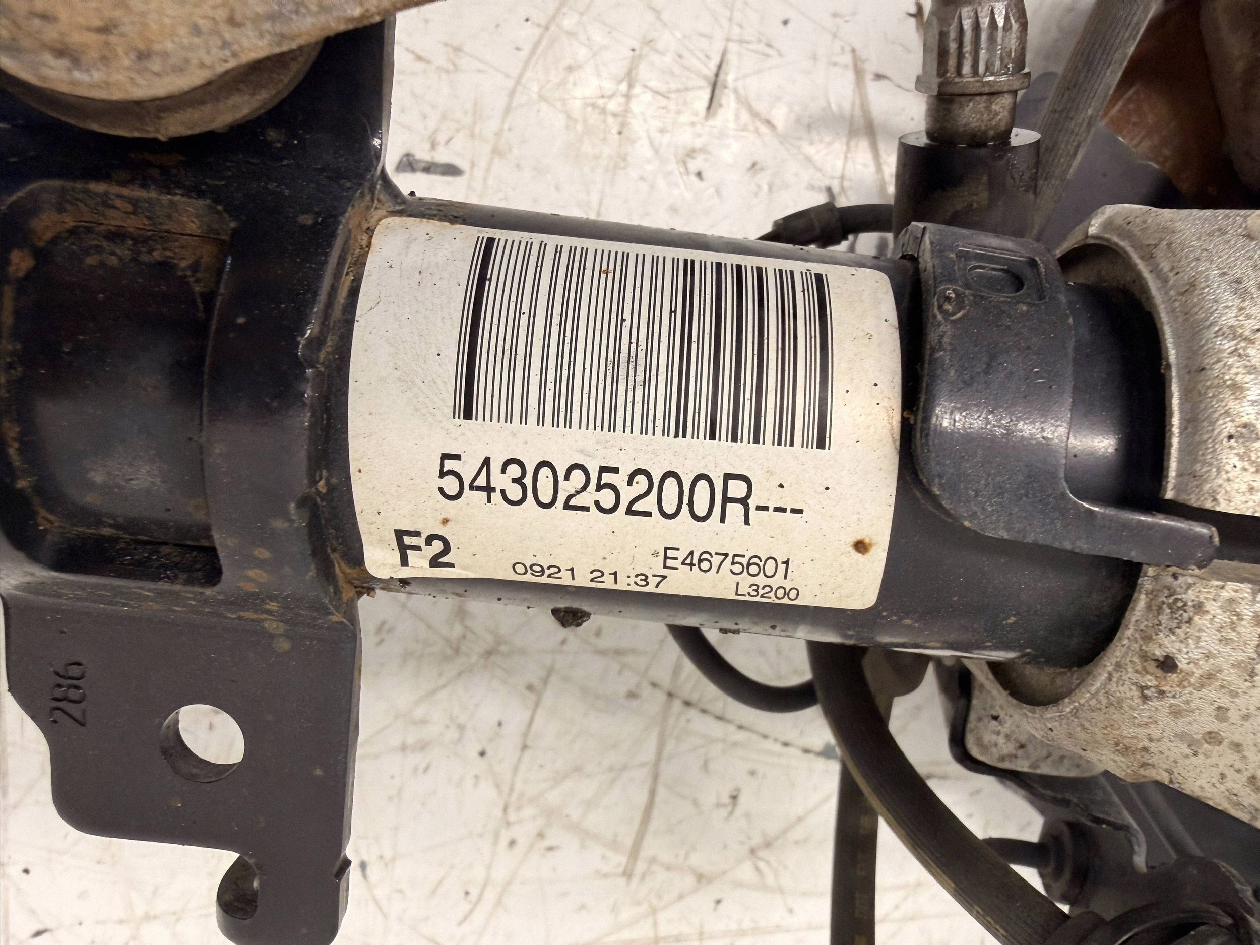 Renault Megane IV 1.6 dCi mcpherson left swing left 543025200R