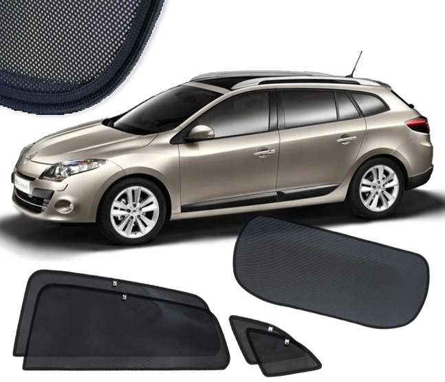 ШТОРИ ДЛЯ RENAULT MEGANE 3 III УНІВЕРСАЛ 2008-2015