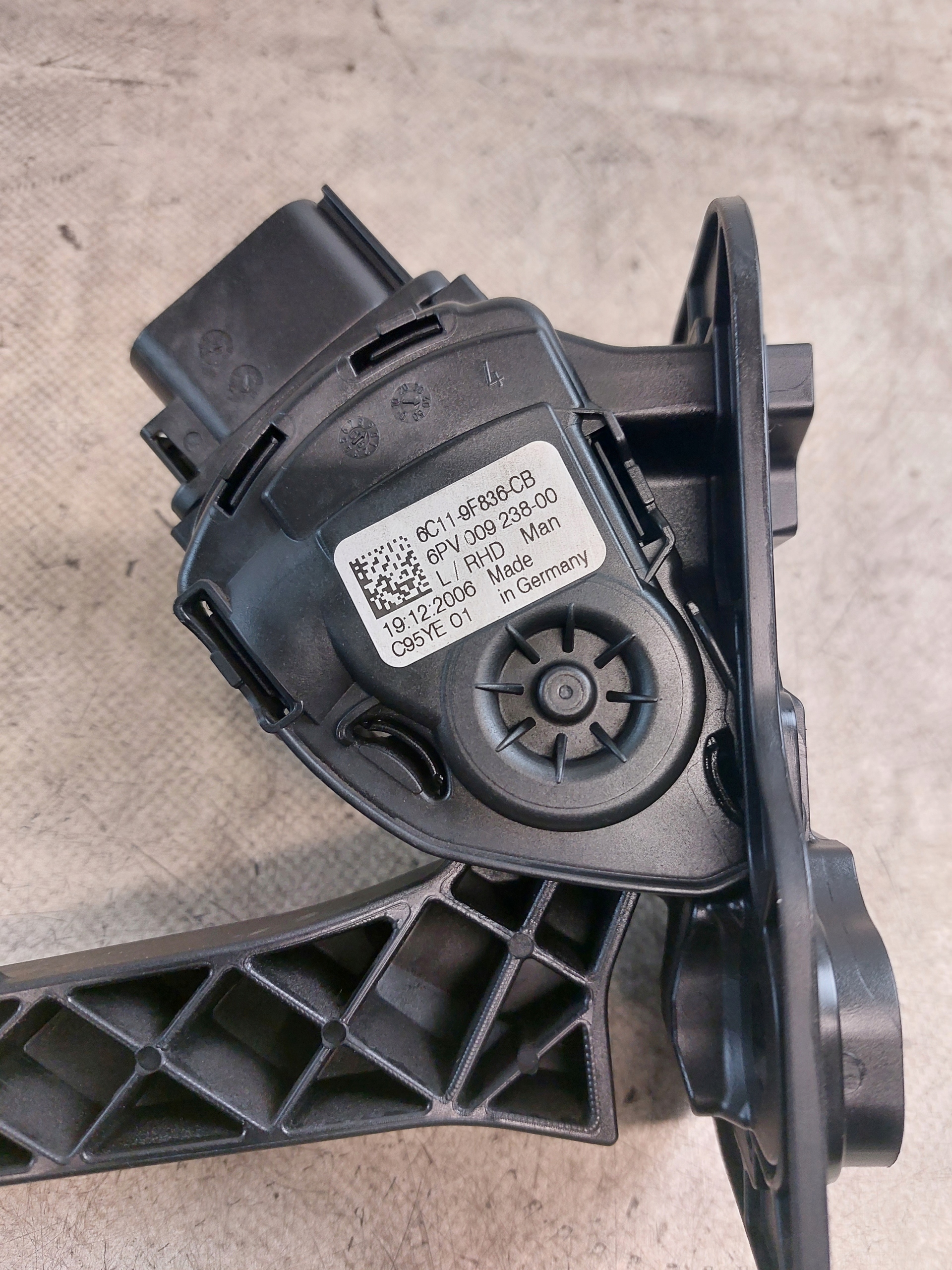 potentiometer accelerator pedal FORD TRANSIT V 2.2TDCI