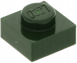 

Lego Plate 1x1 C. Zielony 3024 Nowy
