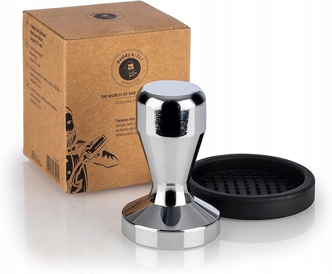 Levně Buddy's Bar Barista Edition Tamper Na Kávu 53 MM Nerezová Ocel