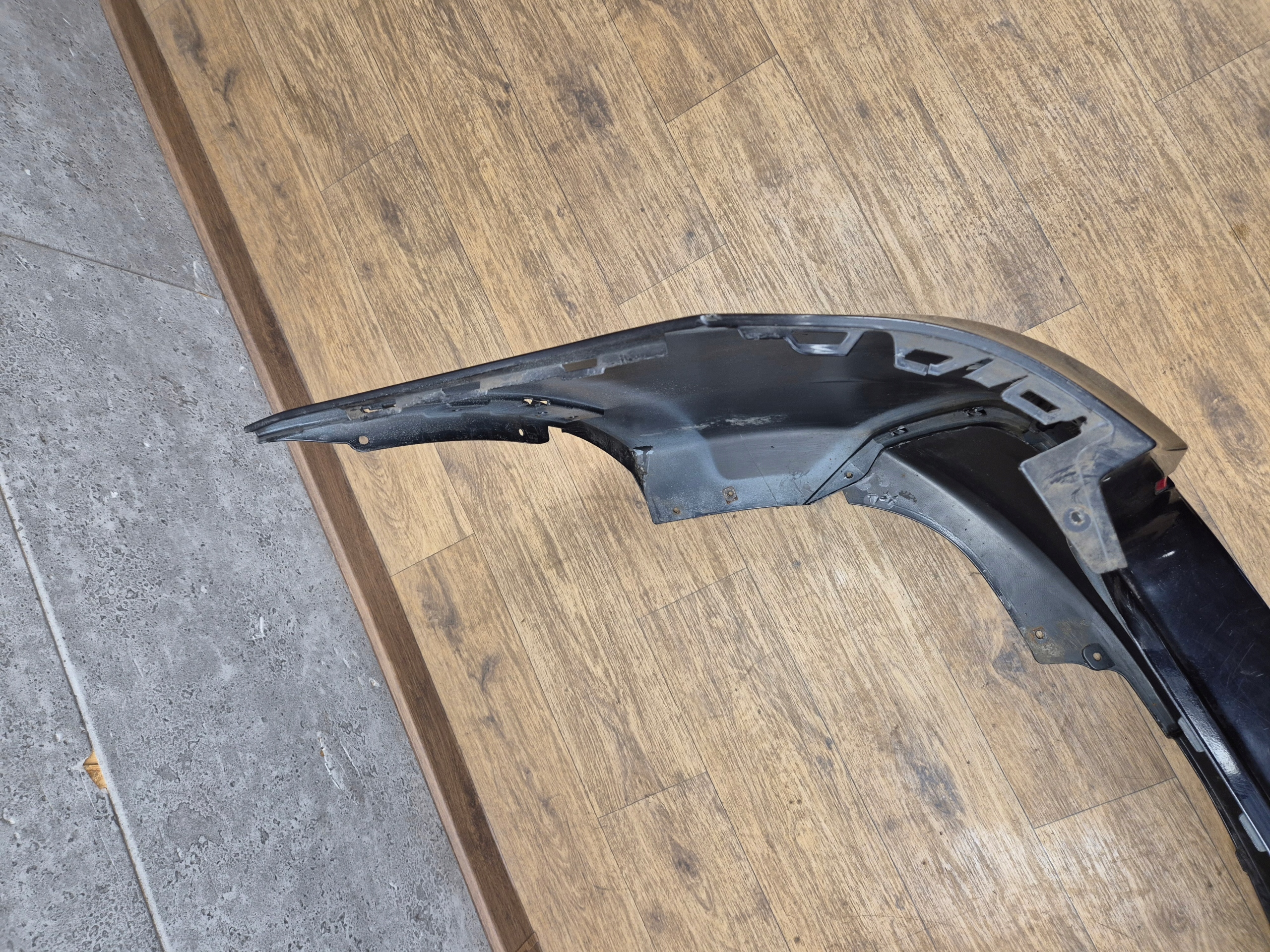 BMW X3 F25 bumper rear part rear m-packet diffuser complete 416 CARBONSCHWARZ