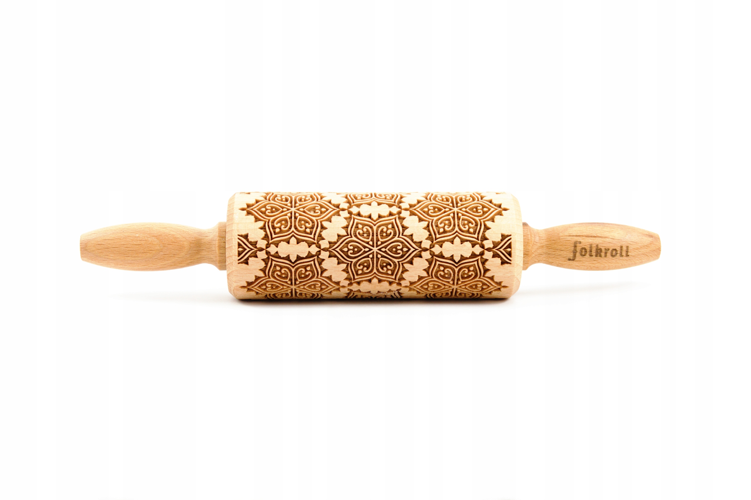 Wałek grawerowany wzór MANDALA KWIAT