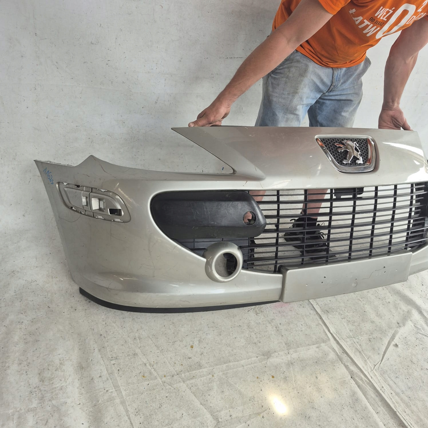 PEUGEOT 307 LIFT 05-08 bumper front front 9653242477