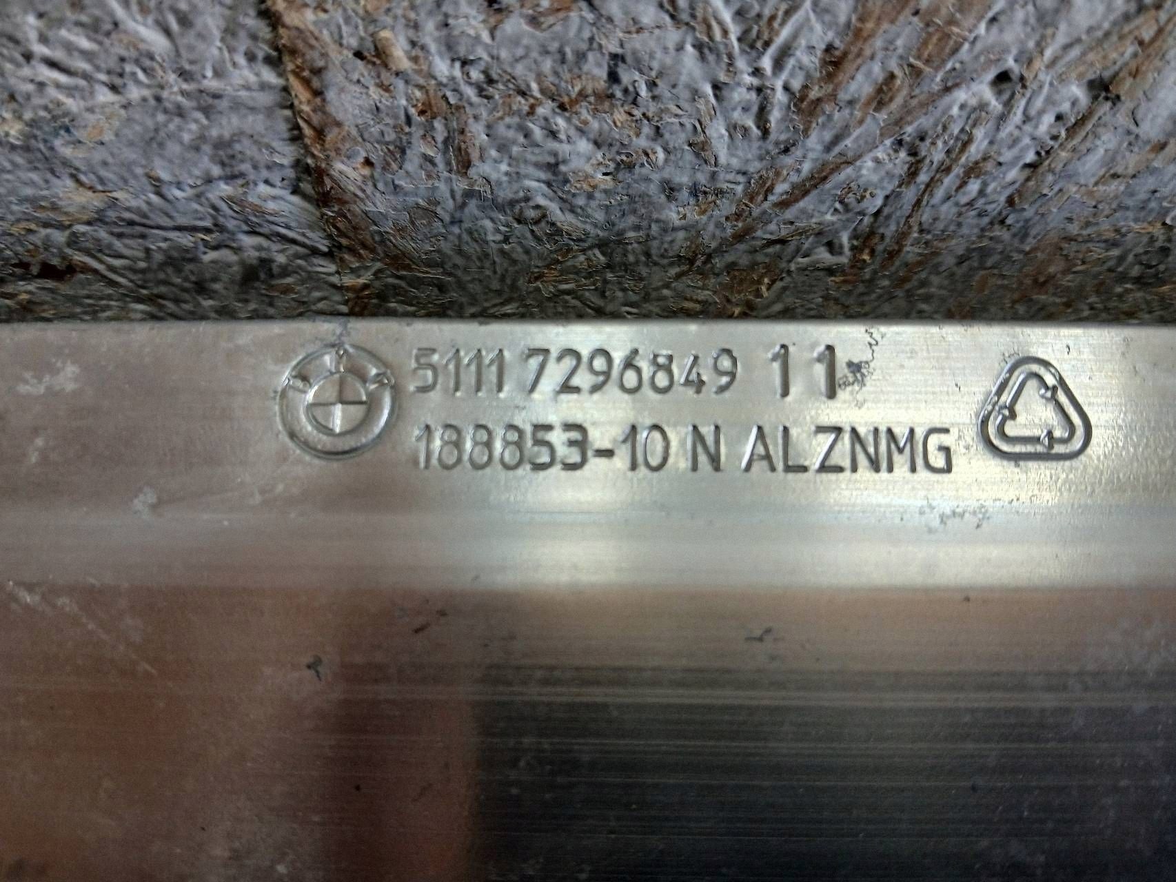 bumper support front BMW I3 I01 7296849