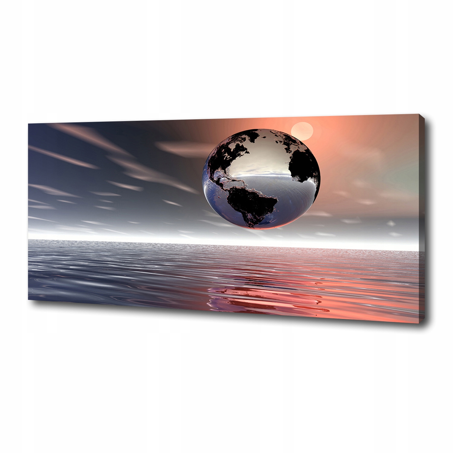

Foto obraz na płótnie Planeta Ziemia 125x50 cm