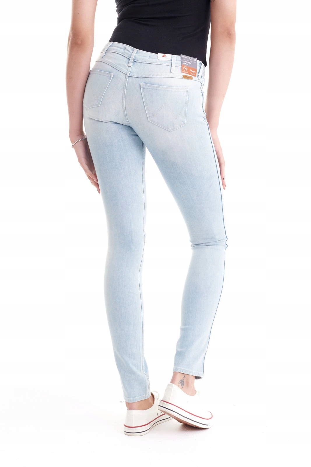 Dámské úzké nohavice kalhoty Wrangler Courtney Daytime W23SX872V 27/34